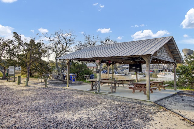 surrounding community featuring a gazebo