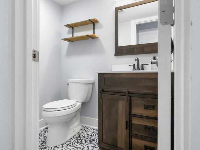 1410 Diamond Blvd, Mount Pleasant, SC 29466 - half bathroom featuring vanity and tile patterned floors