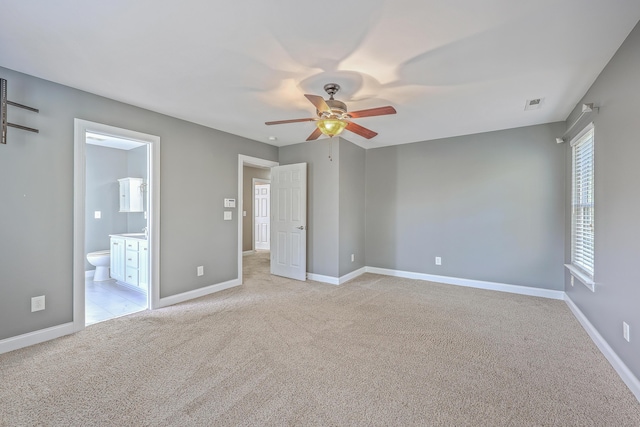 401 Waring St, Summerville, SC 29483 - unfurnished bedroom with baseboards, visible vents, and light carpet