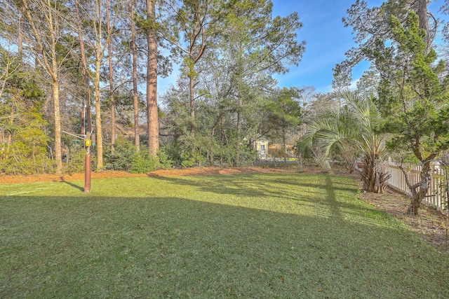 401 Waring St, Summerville, SC 29483 - view of yard featuring fence
