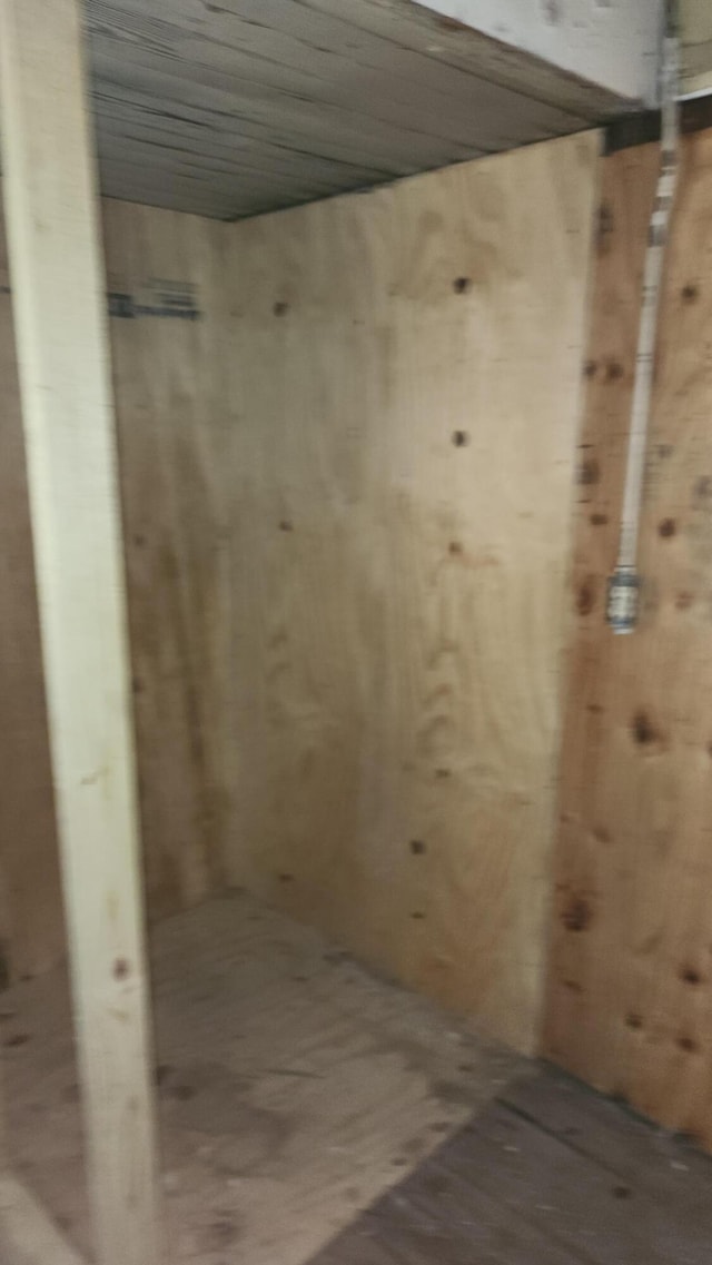 view of basement