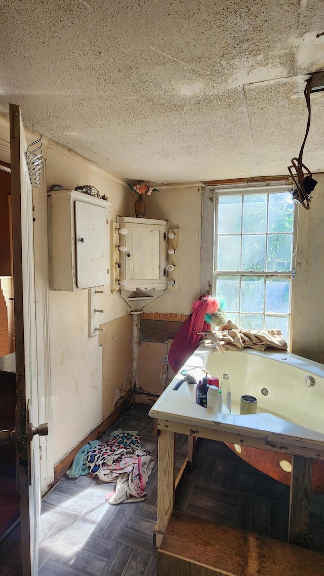interior space featuring electric panel