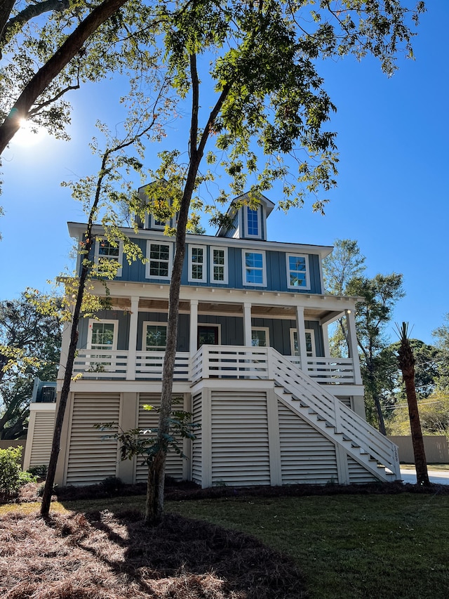 view of rear view of house