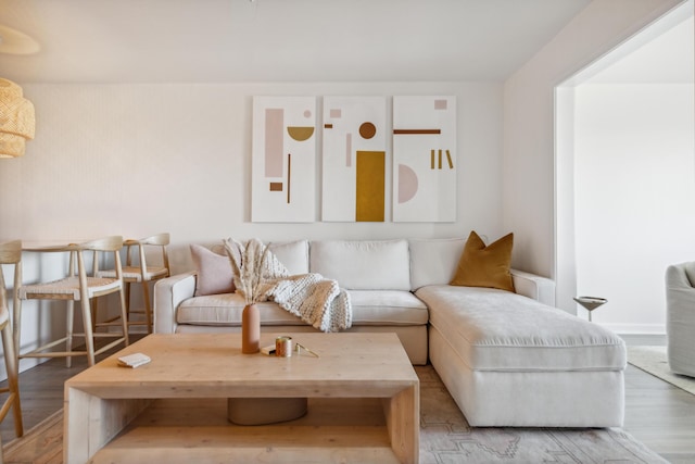 1815 Long Bend Dr, Seabrook Island, SC 29455 - living room featuring wood finished floors