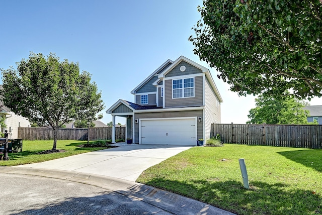 8038 Regency Elm Dr, North Charleston, SC 29406 - view of front of home featuring a garage and concrete driveway