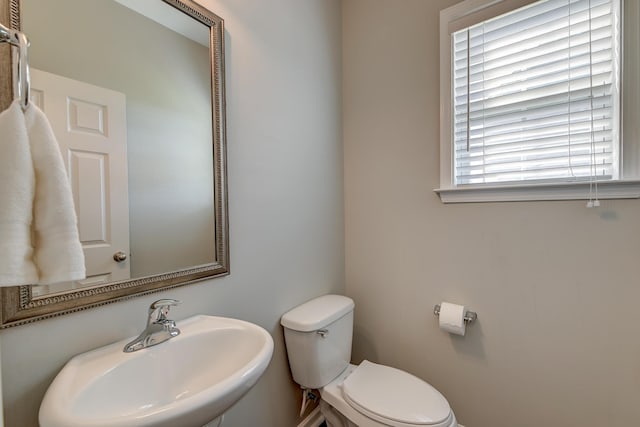 8038 Regency Elm Dr, North Charleston, SC 29406 - half bath featuring a sink and toilet