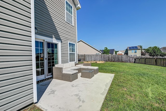 8038 Regency Elm Dr, North Charleston, SC 29406 - view of yard featuring a patio and an outdoor living space