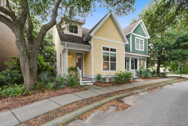 5134 E Liberty Park Cir N, Charleston, SC 29405 - view of front facade featuring roof with shingles