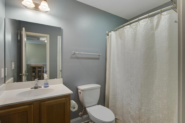 5134 E Liberty Park Cir N, Charleston, SC 29405 - bathroom featuring vanity and a shower with shower curtain