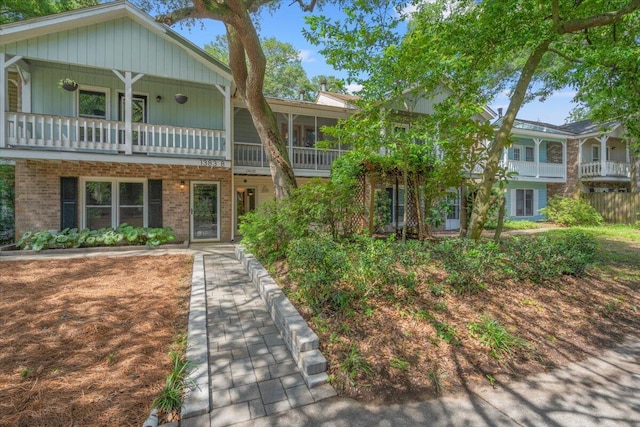 1383 Camp Rd Unit C, Charleston, SC 29412 - view of front of house featuring brick siding