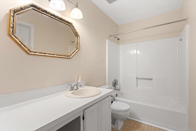 1383 Camp Rd Unit C, Charleston, SC 29412 - full bathroom featuring vanity, bathing tub / shower combination, and tile patterned flooring