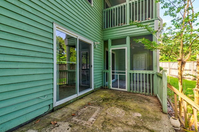 6280 Rolling Fork Rd Unit 302, North Charleston, SC 29406 - patio / terrace with a sunroom
