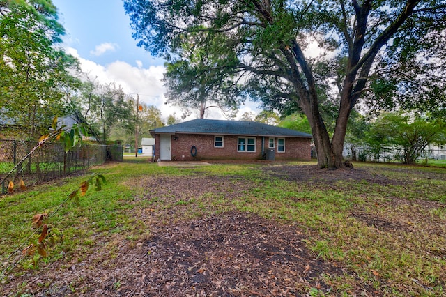 view of back of house