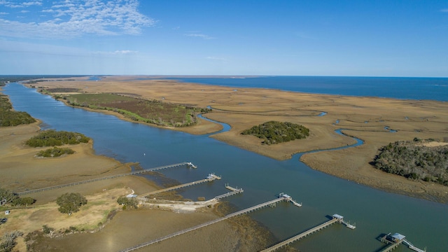 0 Doar Rd, Awendaw, SC 29429 - drone / aerial view of a large body of water