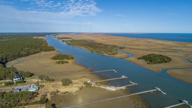 0 Doar Rd, Awendaw, SC 29429 - aerial view of a large body of water