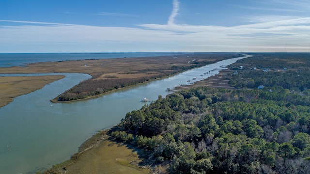 0 Doar Rd, Awendaw, SC 29429 - aerial view of property's location with a large body of water
