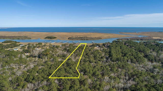 0 Doar Rd, Awendaw, SC 29429 - drone / aerial view of a nearby body of water
