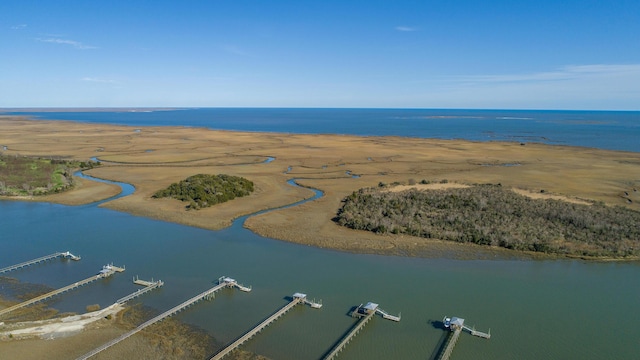 0 Doar Rd, Awendaw, SC 29429 - aerial view of property and surrounding area featuring a large body of water