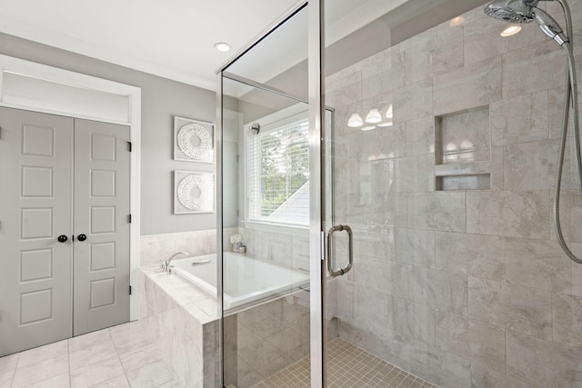 4019 Cascades Thrust, Summerville, SC 29483 - full bath featuring a garden tub and a shower stall
