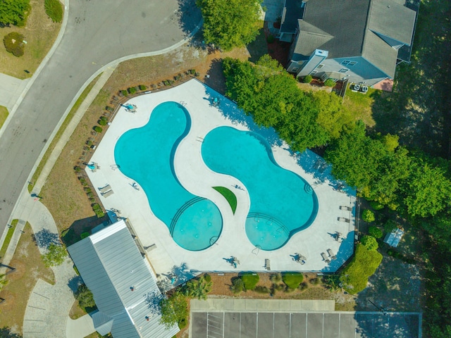 drone / aerial view