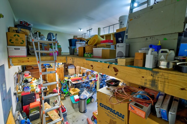 view of storage