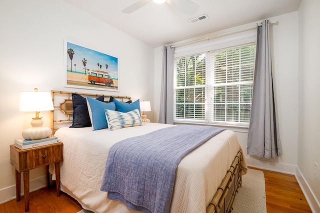 31 Lyttleton Ave, Charleston, SC 29407 - bedroom featuring wood finished floors and ceiling fan