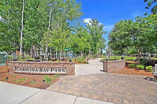 view of community with playground community