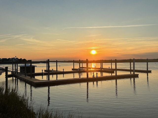 101 Palm Blvd Unit B3, Isle Of Palms, SC 29451 - dock with a water view