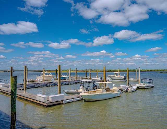 101 Palm Blvd Unit B3, Isle Of Palms, SC 29451 - dock featuring a water view
