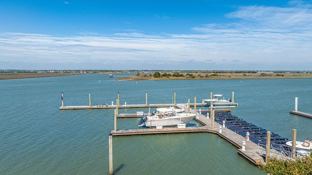 101 Palm Blvd Unit B3, Isle Of Palms, SC 29451 - dock area with a water view