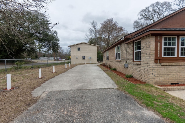 view of property exterior