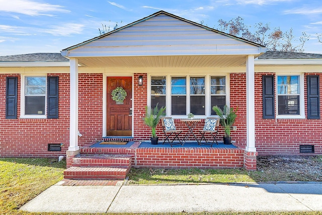 view of front of house featuring a porch