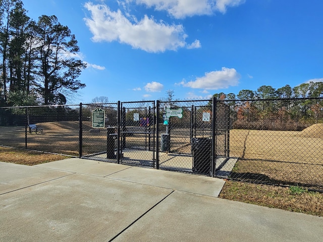 view of gate