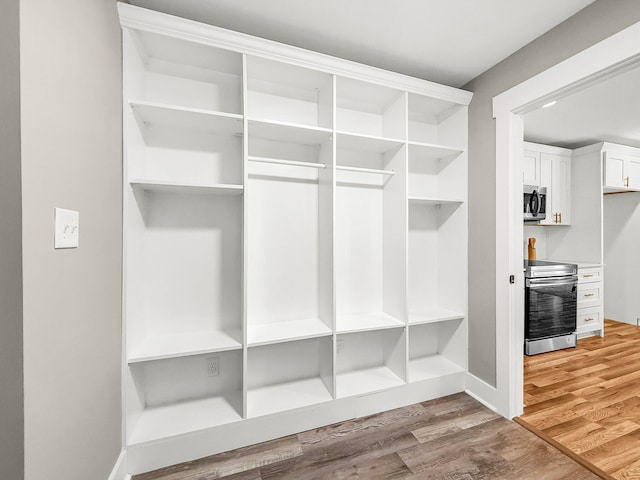 6305 Lucille Dr, North Charleston, SC 29406 - mudroom with light wood-style flooring and baseboards