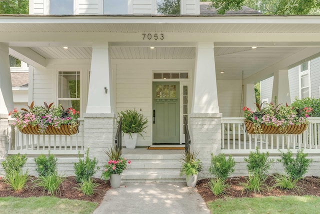 7053 Schooner St, Daniel Island, SC 29492 - property entrance with covered porch