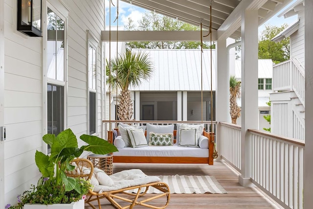 3023 Eventide Dr, Johns Island, SC 29455 - sunroom / solarium with vaulted ceiling