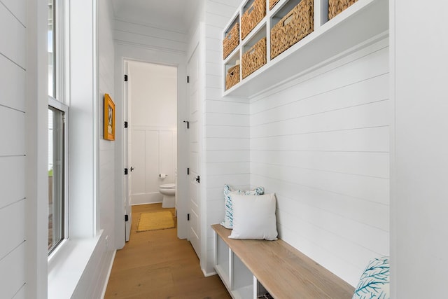 3023 Eventide Dr, Johns Island, SC 29455 - mudroom featuring light wood-style flooring
