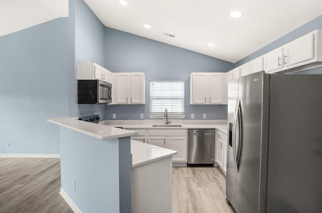426 Colony Dr, Ridgeland, SC 29936 - kitchen with white cabinetry, sink, and stainless steel appliances