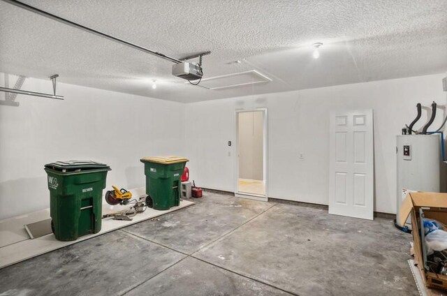 426 Colony Dr, Ridgeland, SC 29936 - garage featuring water heater and a garage door opener