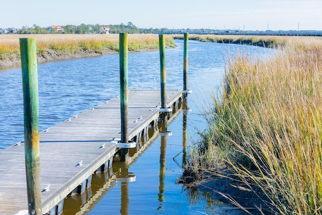 1519 John Fenwick Ln, Johns Island, SC 29455 - dock with a water view