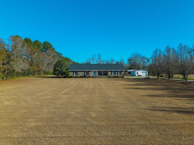 view of ranch-style house