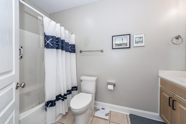 1121 Basildon Rd, Mount Pleasant, SC 29466 - full bath featuring vanity, tile patterned flooring, and shower / tub combo