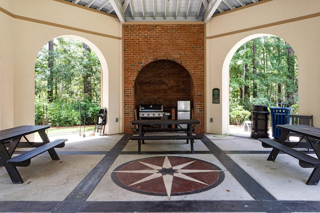 1121 Basildon Rd, Mount Pleasant, SC 29466 - view of patio featuring grilling area