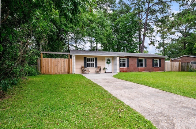 14 Aldene Ave, Goose Creek, SC 29445 - ranch-style house featuring driveway and brick siding