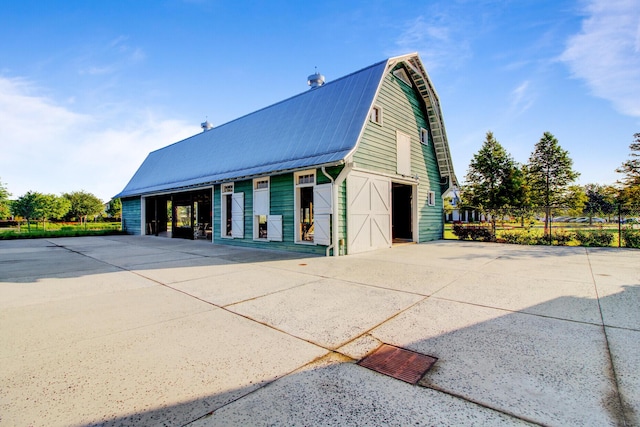 357 Parish Farms Dr, Summerville, SC 29486 - view of property featuring a barn