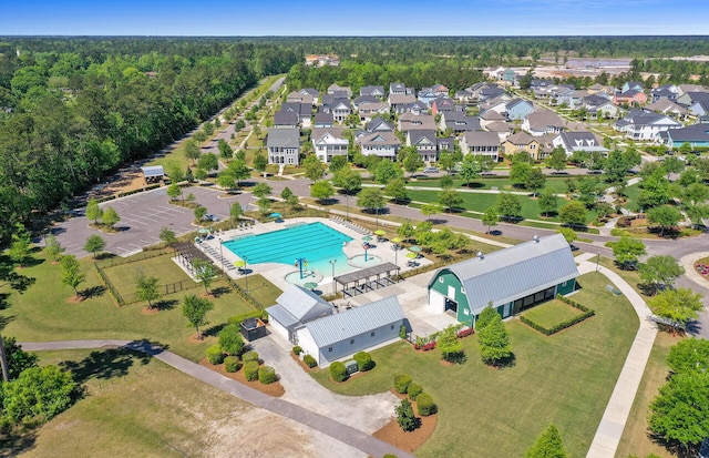 357 Parish Farms Dr, Summerville, SC 29486 - aerial view of a pool