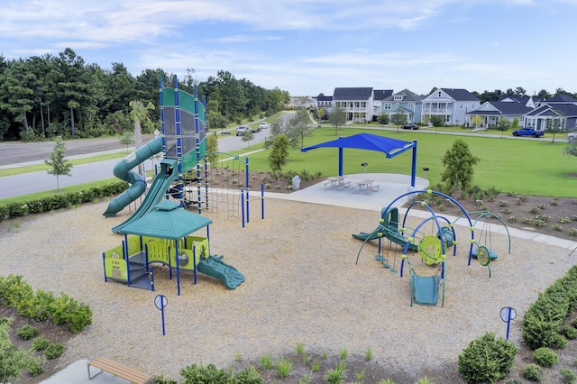 357 Parish Farms Dr, Summerville, SC 29486 - community playground featuring a residential view