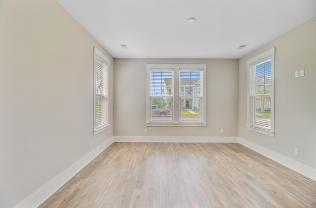 357 Parish Farms Dr, Summerville, SC 29486 - spare room with light wood-style flooring and baseboards