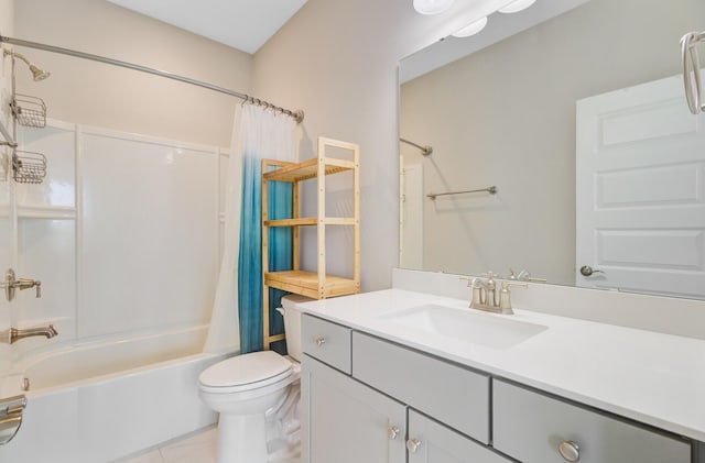 357 Parish Farms Dr, Summerville, SC 29486 - full bath with shower / tub combo, vanity, and tile patterned floors