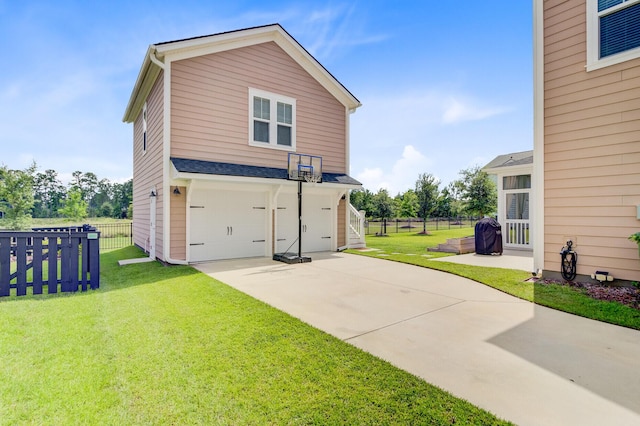 357 Parish Farms Dr, Summerville, SC 29486 - view of home's exterior featuring concrete driveway and a garage